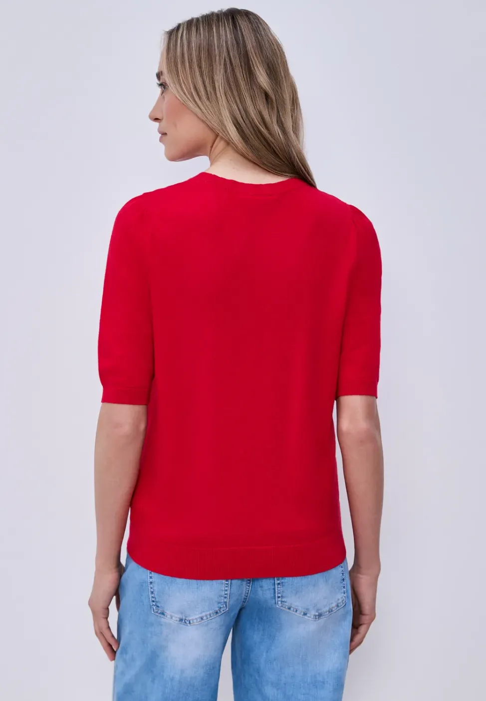 Pull-over en couleur unie