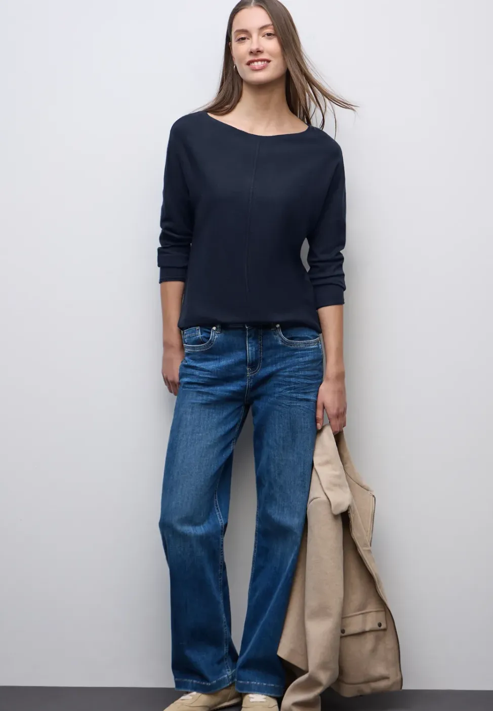 Pullover basique Dolman