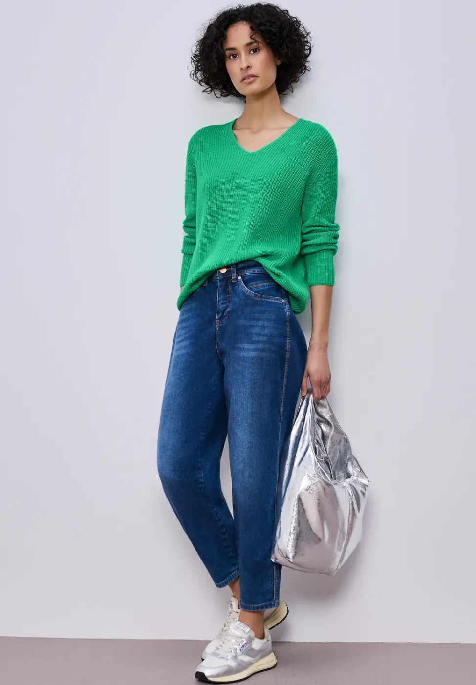 Pull-over en couleur unie