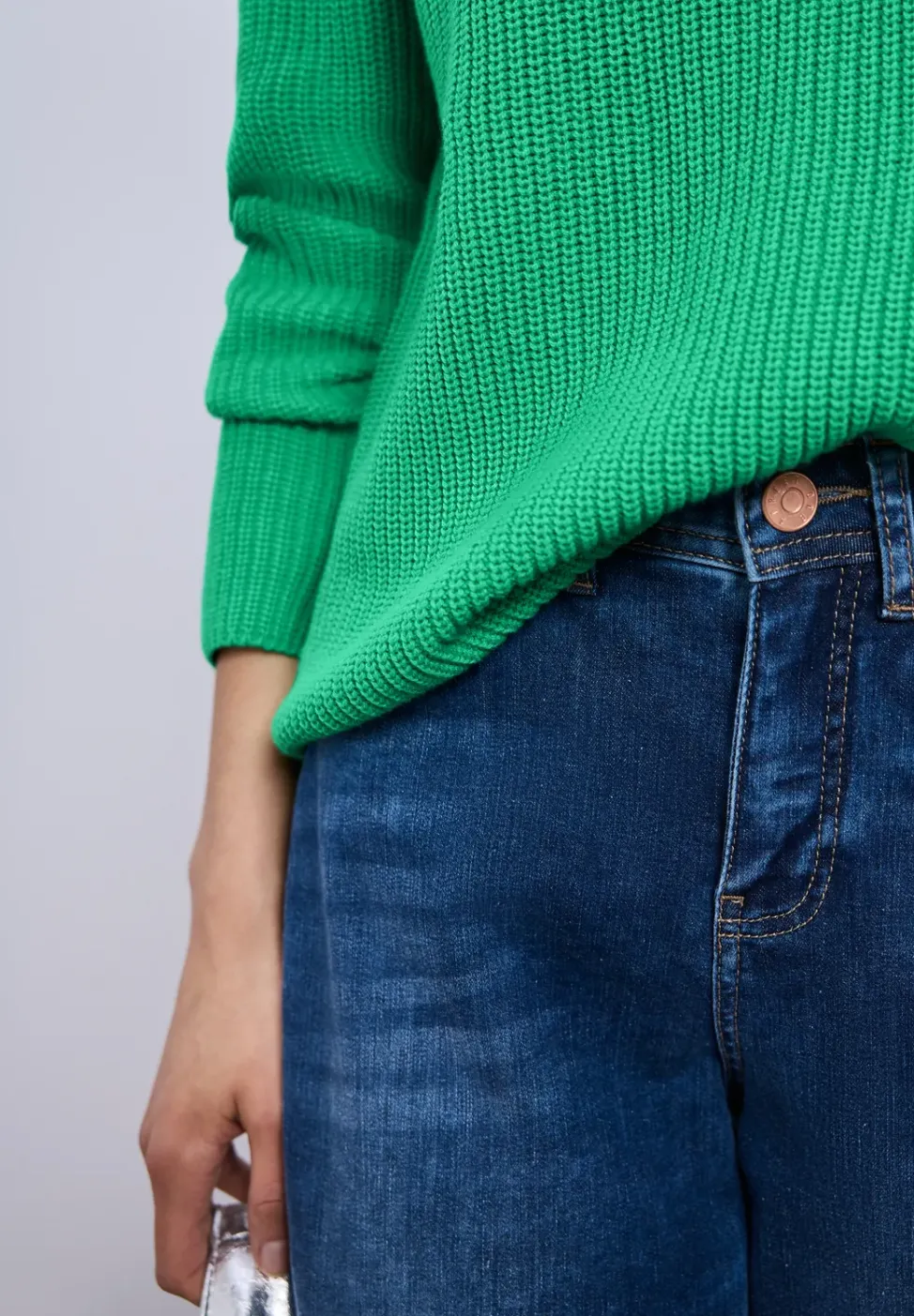 Pull-over en couleur unie