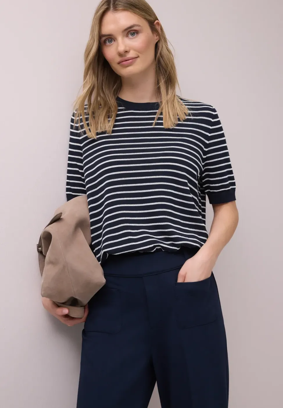Pull à rayures