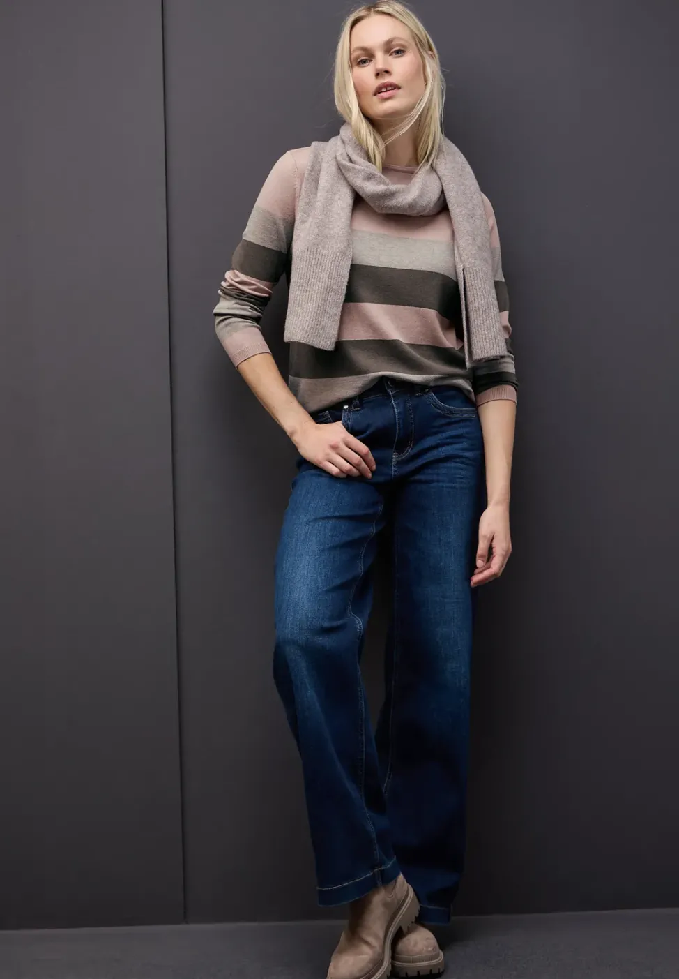 Pull à rayures