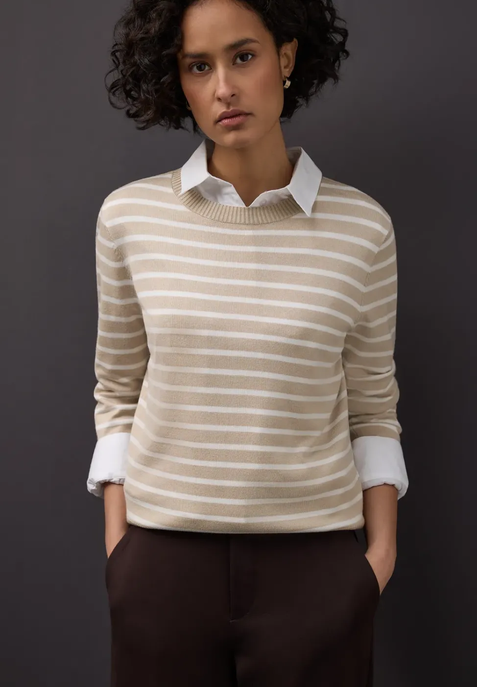 Pull à rayures