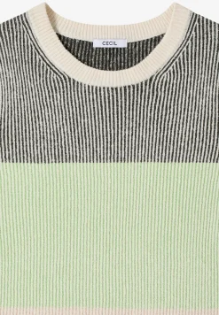 Pull à rayures douces