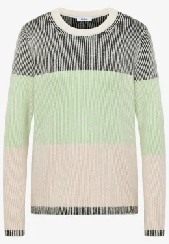 Pull à rayures douces