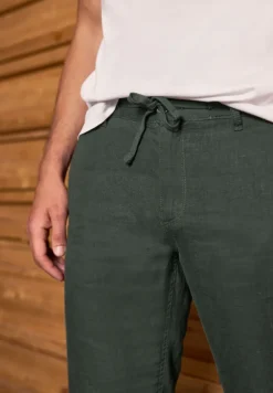 Relaxed Fit Chino en lin