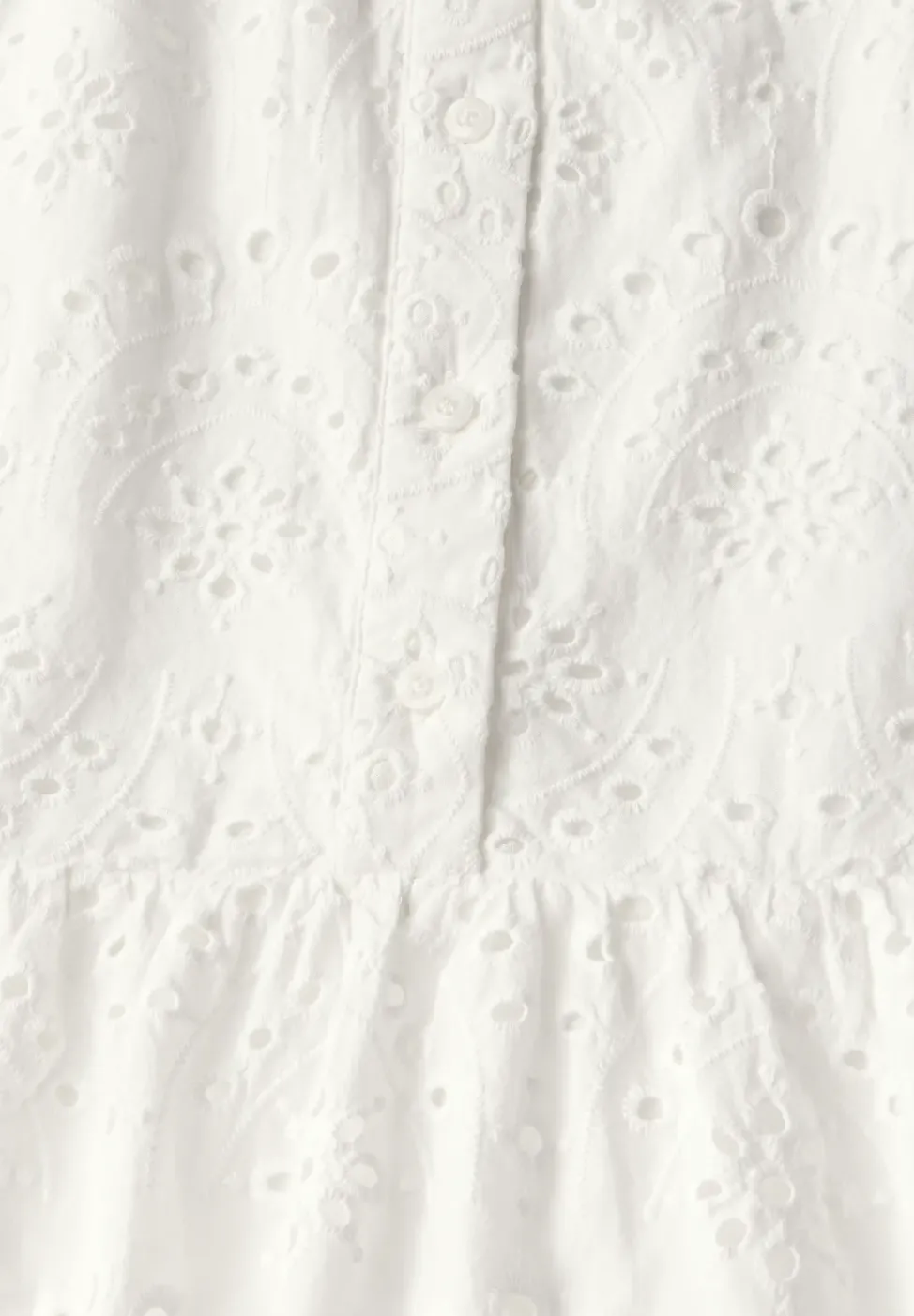 Robe avec broderie bouclée