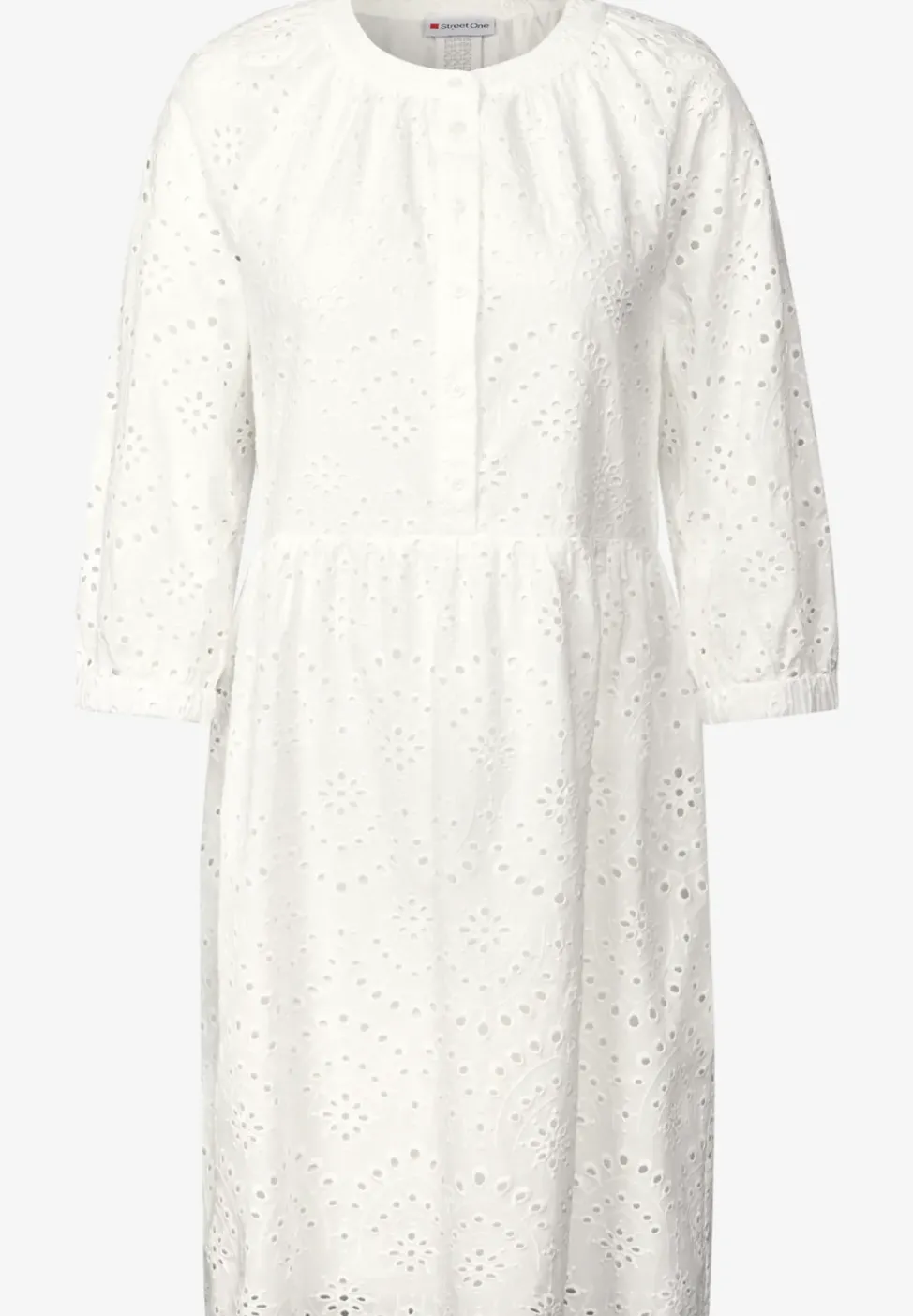 Robe avec broderie bouclée