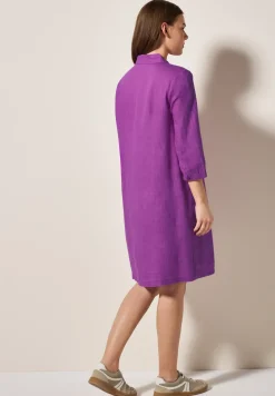 Robe chemisier en lin