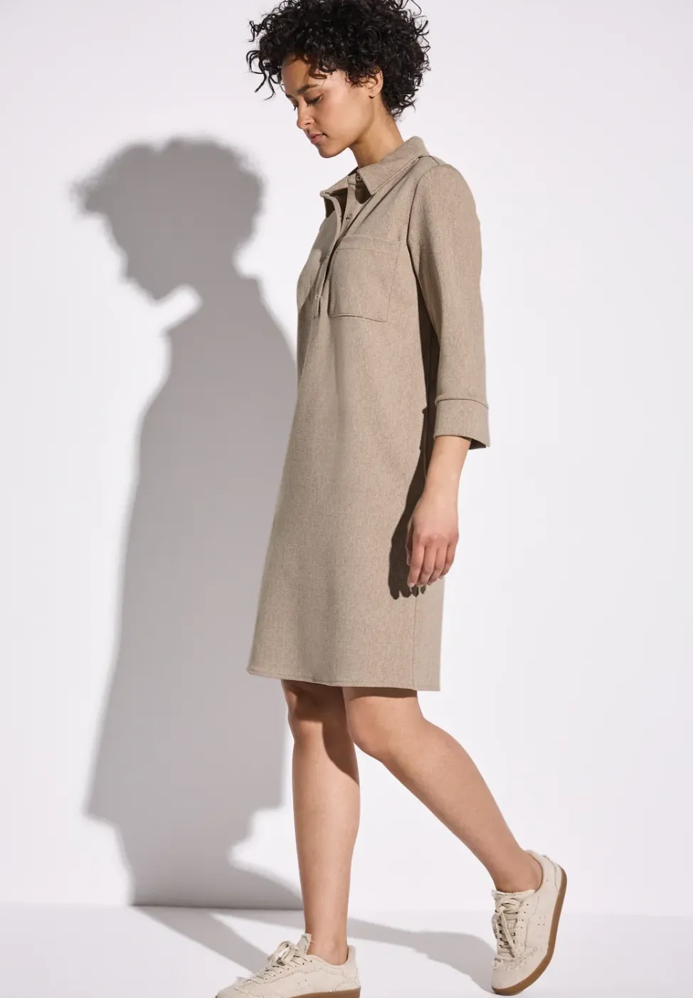 Robe à col chemise