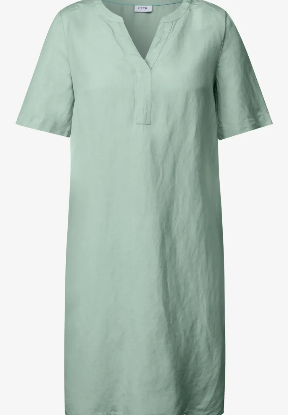 Robe à col fendu