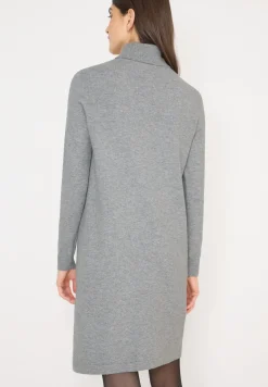 Robe douillette à col roulé