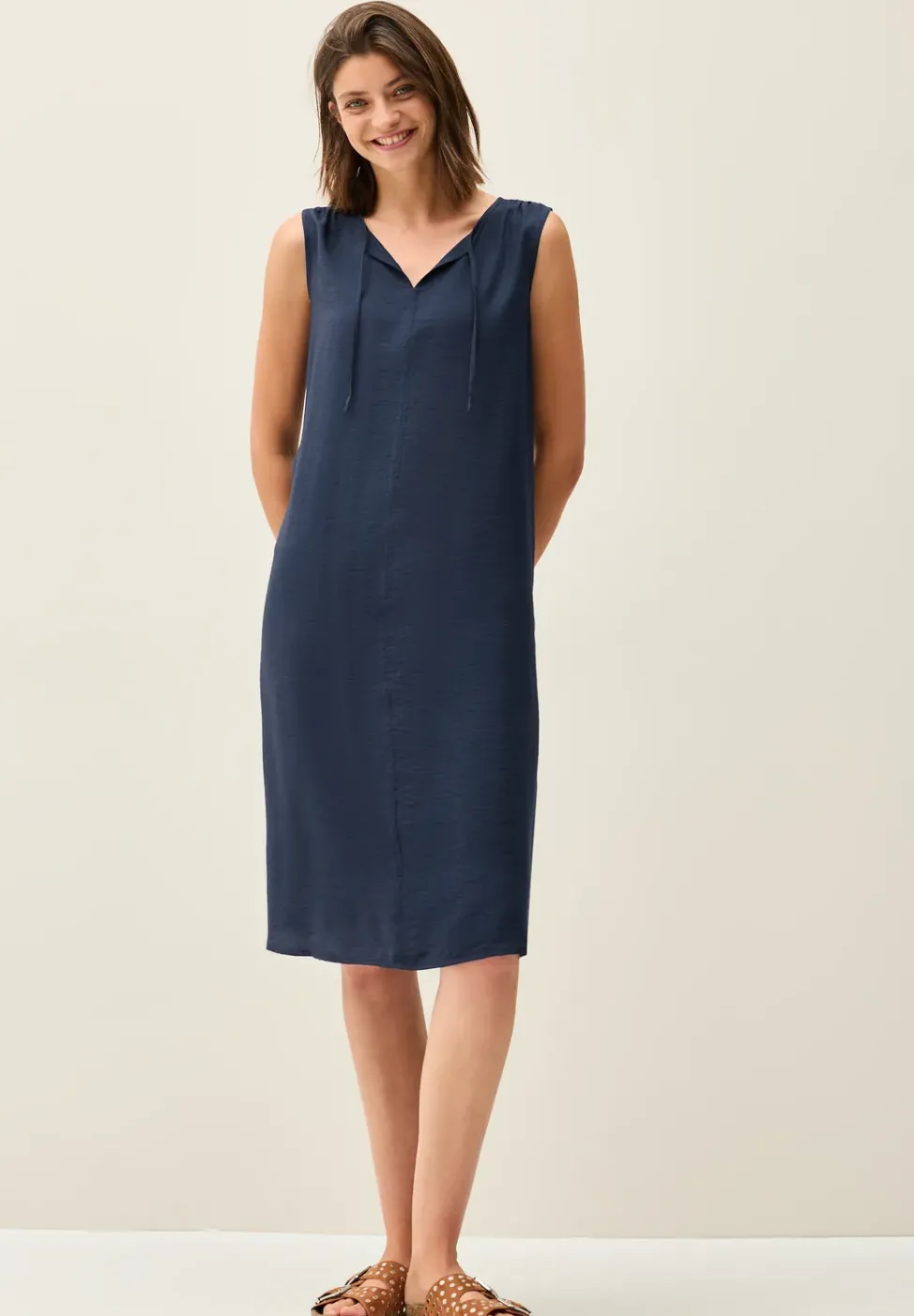 Robe en couleur unie