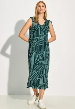Robe en jersey avec imprimé