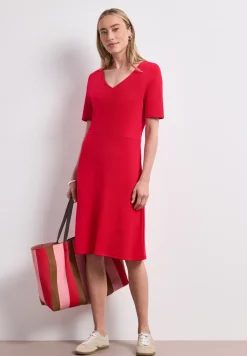 Robe en jersey à manches courtes