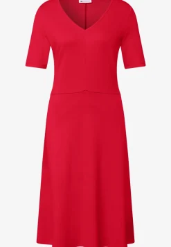 Robe en jersey à manches courtes