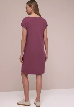 Robe en jersey mi-longue