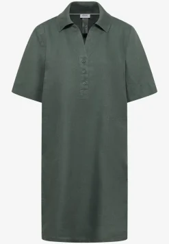 Robe en lin jusqu'au genou