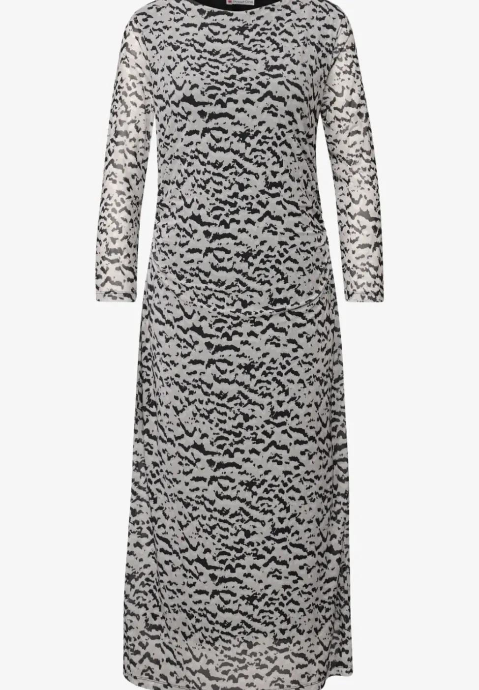 Robe en maille à motifs