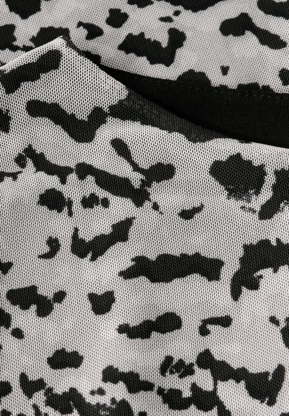 Robe en maille à motifs