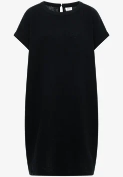 Robe en mousseline à manches courtes