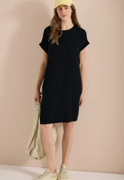 Robe en mousseline à manches courtes