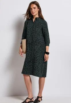 Robe en mousseline à motifs