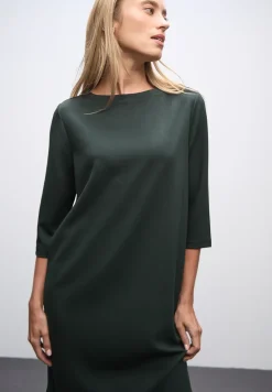 Robe en sweat avec fentes