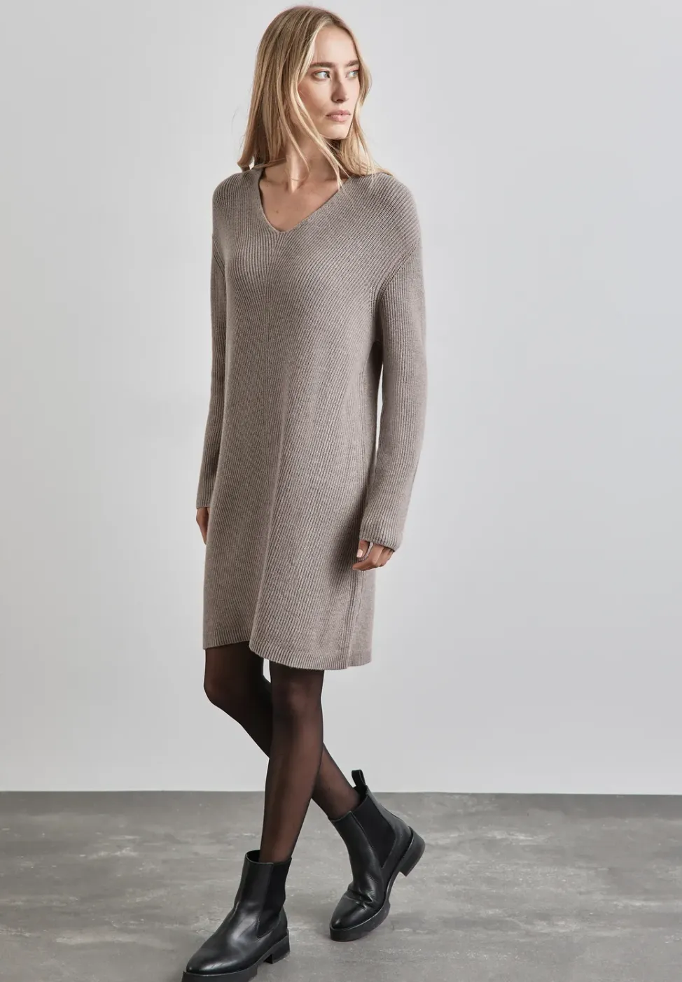 Robe en tricot