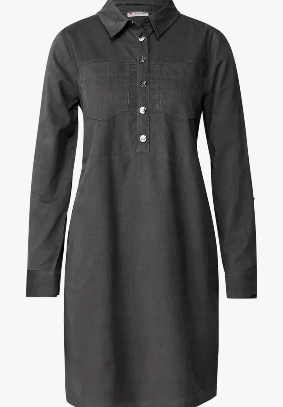 Robe en velours côtelé