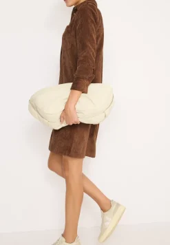 Robe en velours côtelé