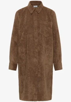 Robe en velours côtelé