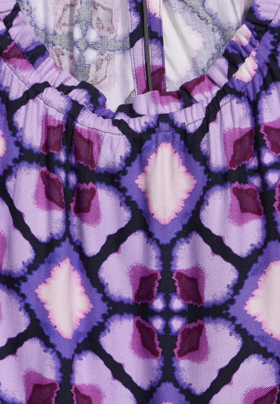 Robe en viscose imprimée