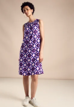 Robe en viscose imprimée