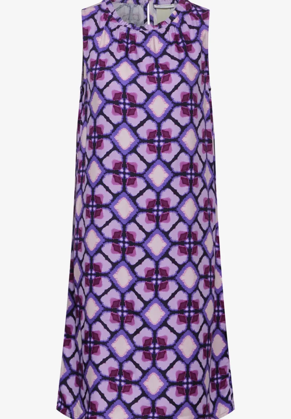 Robe en viscose imprimée