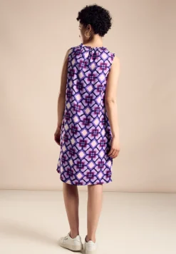 Robe en viscose imprimée