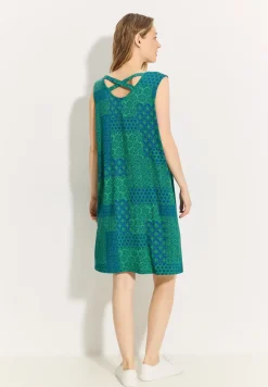 Robe à imprimé patchwork