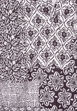 Robe à imprimé patchwork