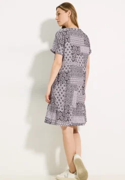 Robe à imprimé patchwork