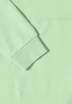 Robe à longueur de genou avec capuche