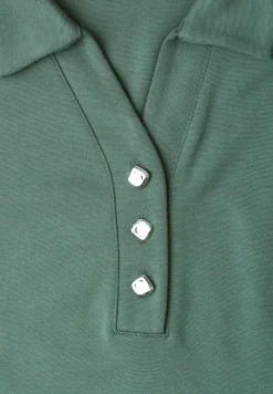 Robe longueur genou en couleur unie