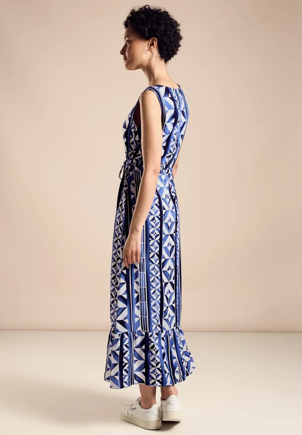 Robe maxi à imprimé