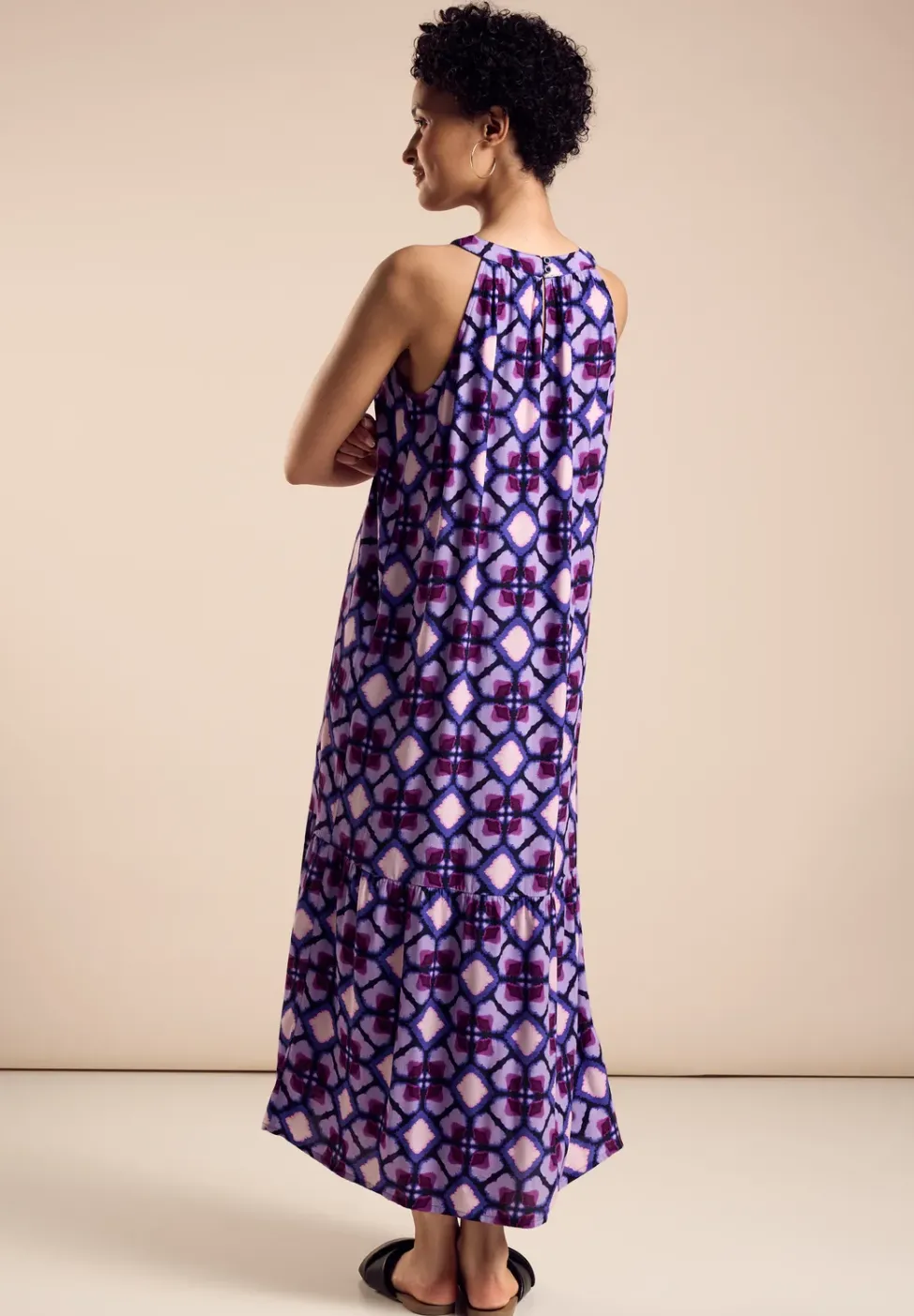 Robe maxi à imprimé