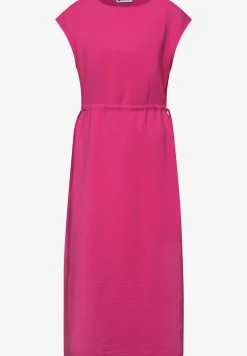 Robe midi avec décolleté U-Boot