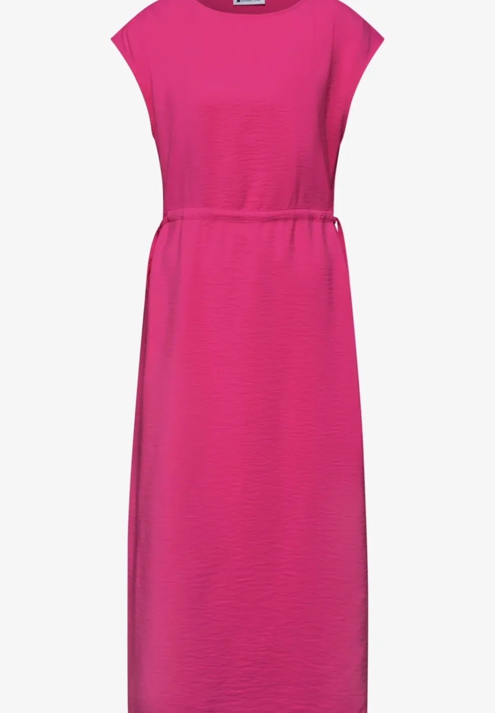 Robe midi avec décolleté U-Boot