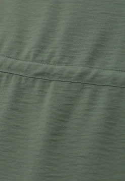 Robe midi avec décolleté U-Boot