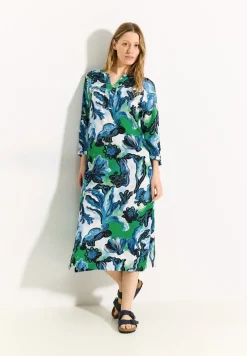 Robe midi à imprimé
