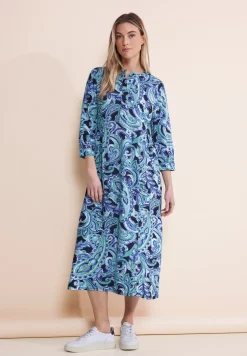 Robe midi imprimée