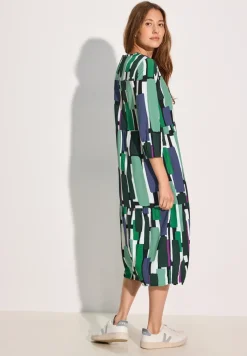 Robe midi imprimée