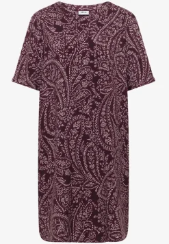 Robe midi imprimée paisley